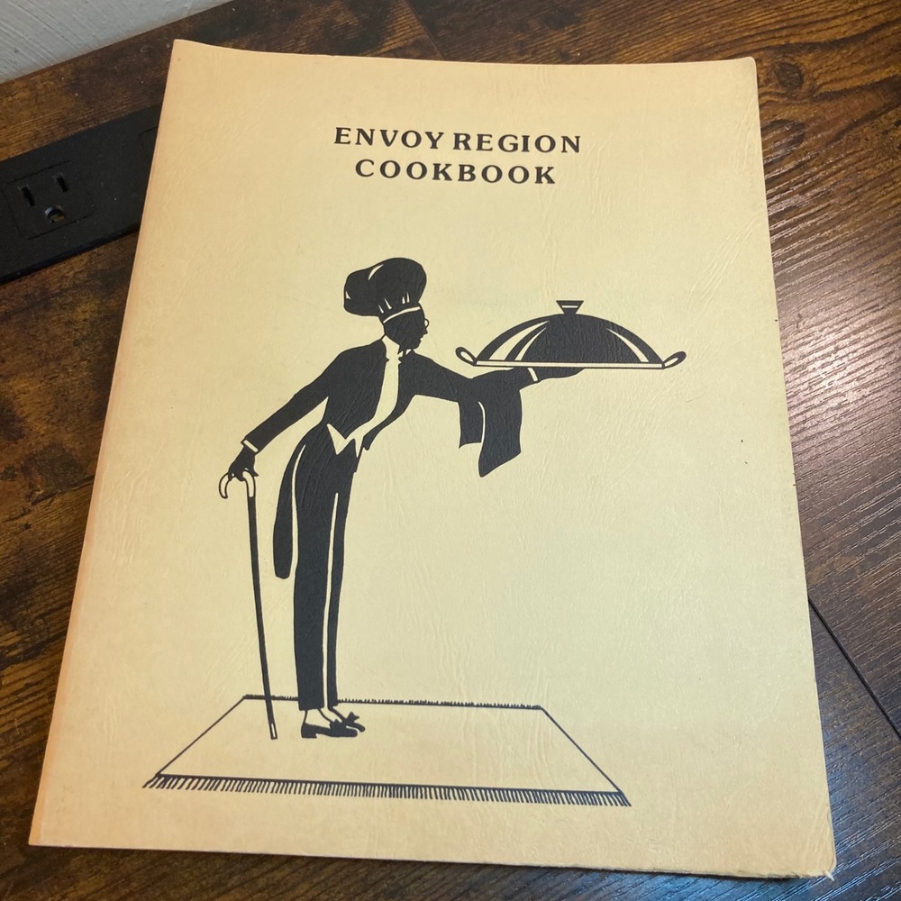Fort Branch Indiana Vtg Cookbook Hurryin Hoosier Dist Envoy 1982 Typewritten